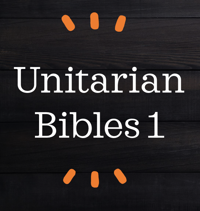 354 Unitarian Bible Translations 1 (Jerry Wierwille) thumbnail