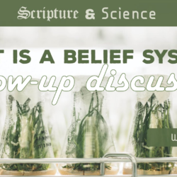 Scripture and Science1 -followup