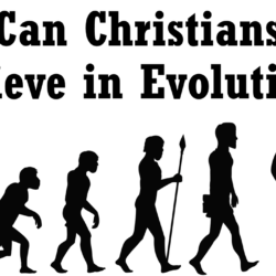 can christians believe in evolution