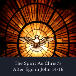 The Spirit as Christ in John 14-16 - square